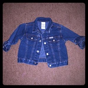 Calvin Klein 6-9MO Infant Jean Jacket EUC!